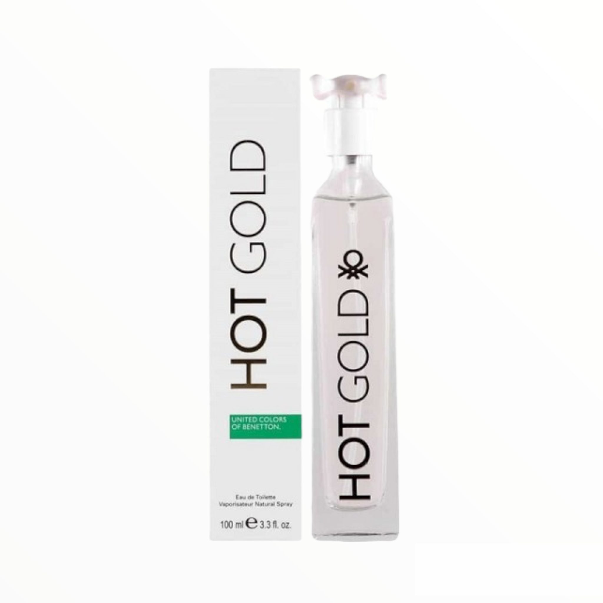 Benetton Hot Gold Eau De Toilette For Her 100Ml