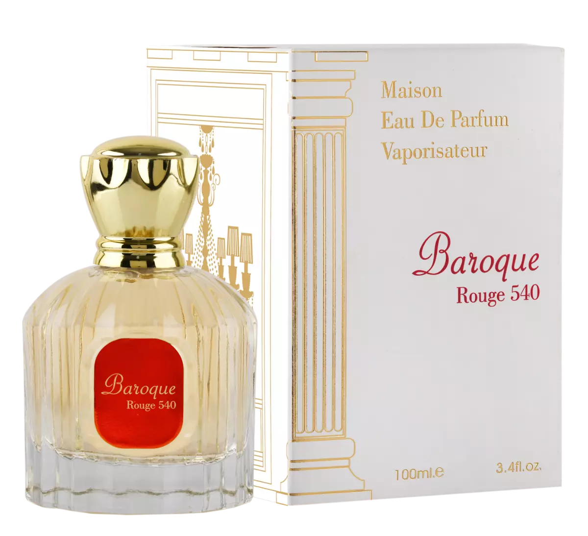 Lattafa Baroque La Rouge Eau De Parfum 100Ml - Bold Women'S Fragrance